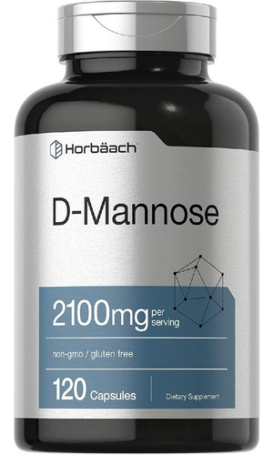 D-manosa 2100 Mg Horbäach 120 Capsulas