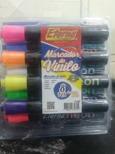 Marcadores De Vinilo Neon