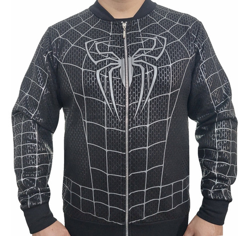 Casaca Spiderman Black Tobey Maguire