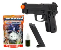 Comprar Pistola Airsoft Sig Sauer P226 Spring + Bbs Velozter + Óleo