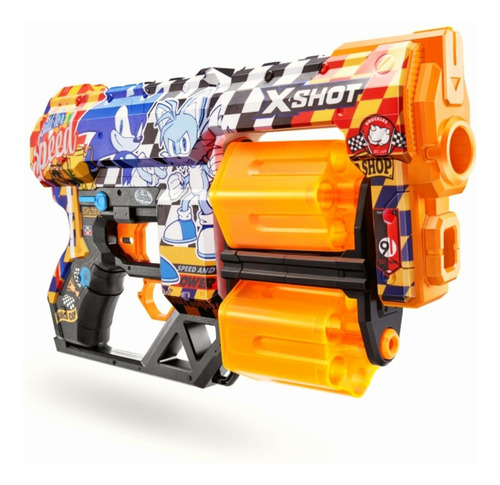 Xshot X-shot-skins-series 1-dread (24 Dardos) Sonic Super