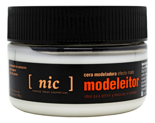 Nic Modeleitor Cera Modeladora Efecto Mate Texturizante 3c