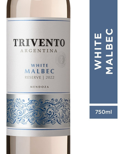 Vino Blanco Argentino Trivento Reserve White Malbec 750ml