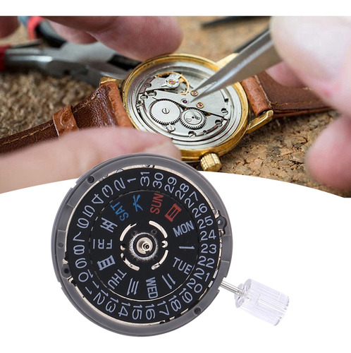 Reloj Mecánico Nh36 Movement 3.8 Crown Position Replace Wa
