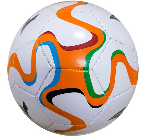 Bola De Futebol Campo Mundi Tamanho 5 Resistente Atrio Es393 Cor Multicolor