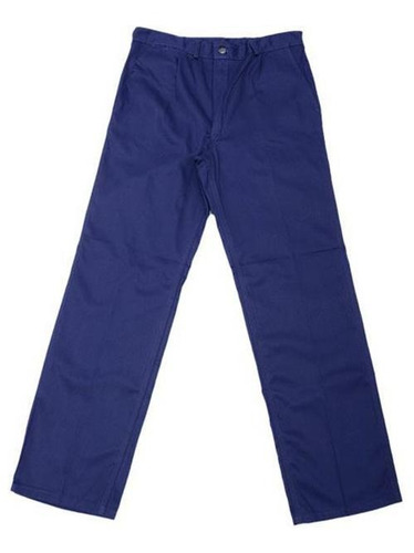 Imagen 2 de 5 de Pantalon De Trabajo Clasico Recto 100% Algodón Ombu