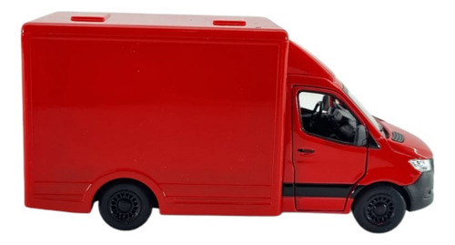 Mercedes-benz Sprinter Esc. 1:48 Colores A Elegir Kinsmart Rojo
