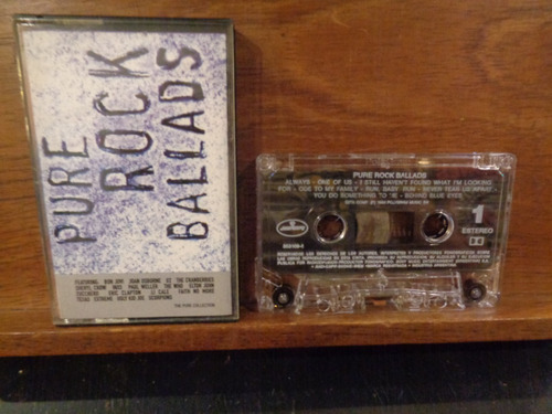 Pure Rock Ballads The Who Scorpions Cassette Rock