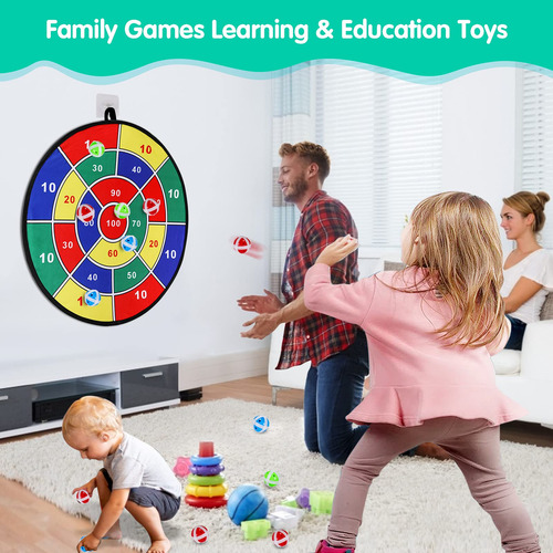 Juego De Mesa De Dardos Para Niños, 29 Pulgadas, Juegos De M