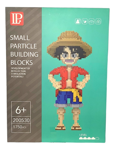 Rompecabezas 3d Bloques Armables Luffy One Piece Mini Blocks