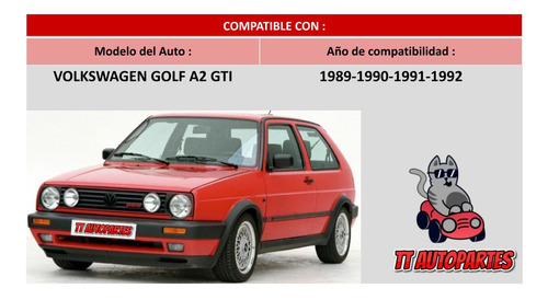 Parrilla Golf A2 Gti 1989-89-1990-90-1991-91-1992-92 Ore | Envío gratis