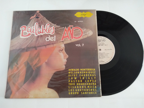 Bailables Del Año Vol 7 Lp Fuentes 1978 Colombia Compilado