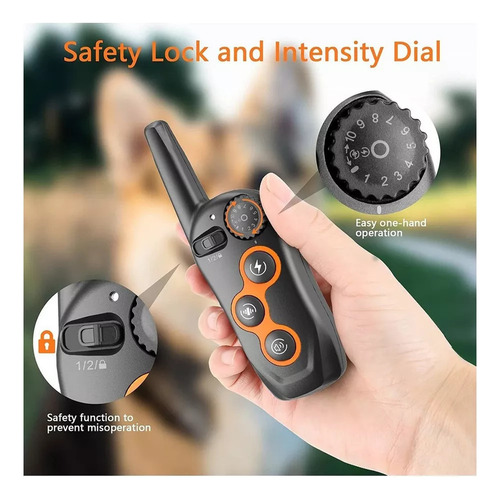 Entrenamiento Para Perros Choque Eletrônico Impermeable De 1