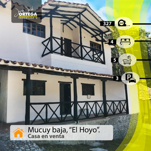 Imagen 1 de 14 de Casa En Mérida, Mucuy Baja Sector El Hoyo.