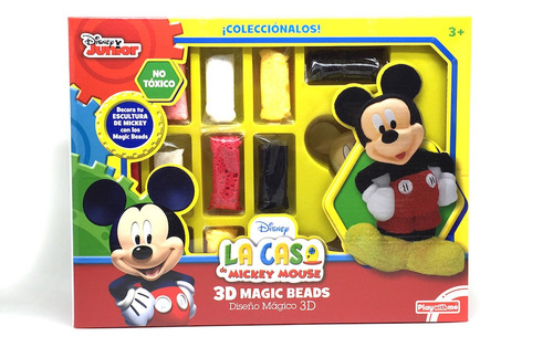 3d Magic Beads Mickey Mouse Juego Decoracion Jugueterias Tom