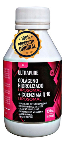 Ultrapure Colágeno Coenzima Q10 Bebible Poder Antioxidante