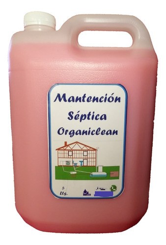 Mantención Séptica Organiclean 5 L