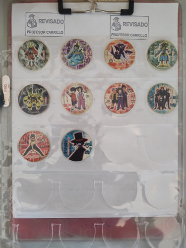 Colección De Tazos Medabots Plástico 70 Pz (Usado)