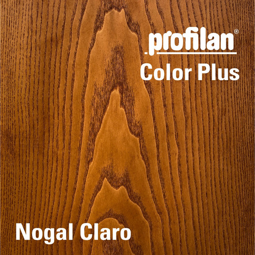 Profilan Color Plus Nogal Claro 2.5l Pintura Para Madera