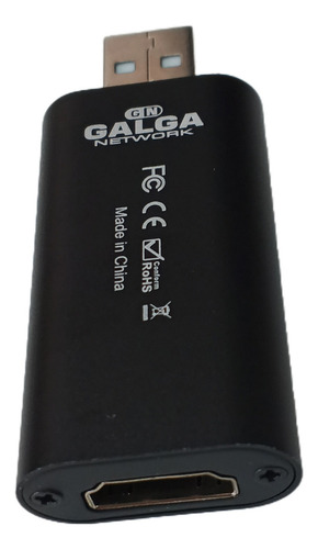 Capturadora De Vídeo 1080p Hdmi A Usb 2,0