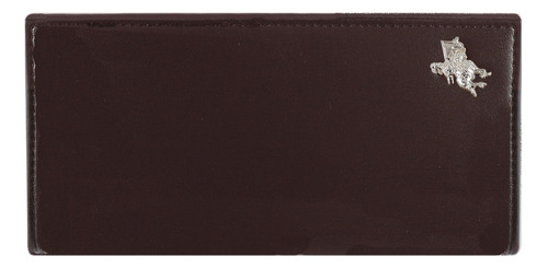 Cartera Para Caballero Chequera Polo Elegante Hombre Opw055 Color Cafe / Cf