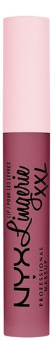 Labial NYX Professional Makeup Lip Lingerie XXL Lingerie XXL color unlaced mate