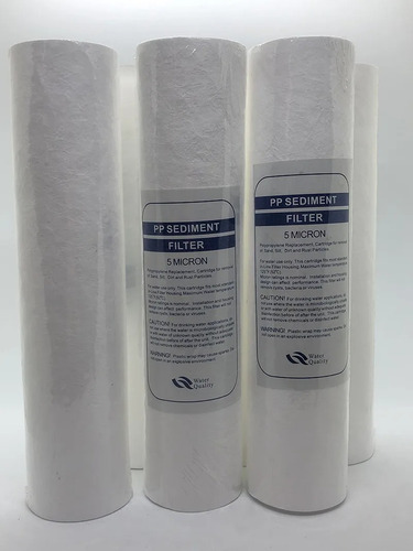 Imagen 2 de 3 de Filtro Agua Para Sedimentos 1 Micron Cartucho Polipropileno
