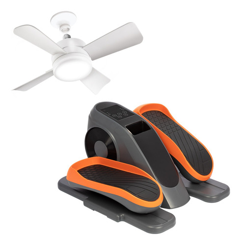 Paquete Eliptic Trainer Power Legs + Socket Fan | Cv Directo Color Negro