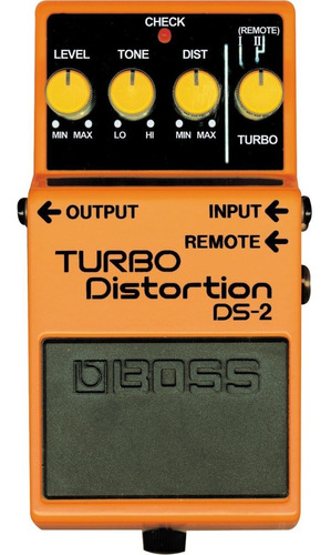 Boss Ds2 Pedal Boss Pedal De Efecto Turbo Distortion Ds2