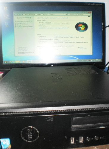 Cpu Dell Vostro 230 Core 2 Duo 3.0ghz 4gb Ddr3 Hd 500gb (Usado)