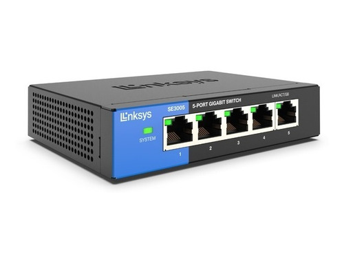 Conmutador Ethernet Gigabit De 5 Puertos Linksys Se3005