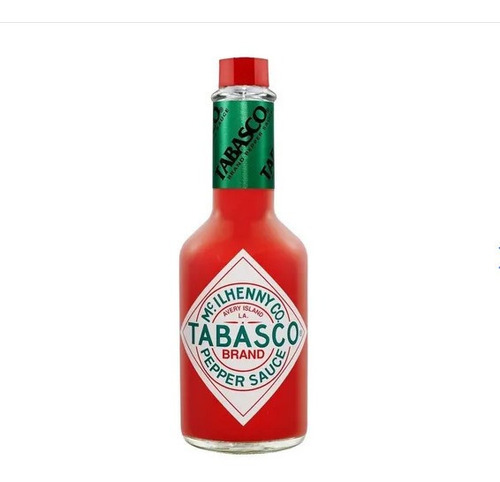 Salsa Tabasco Original Roja Picante X350 Ml Gran Envase!!