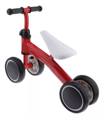 Triciclo Infantil Motoca Vermelha Sem Pedal Andador Passeio