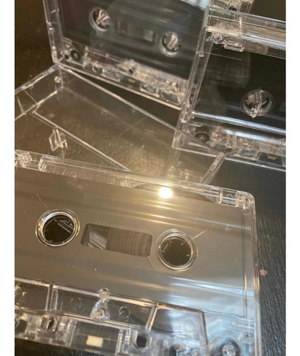 20 Cassettes De Audio Virgen 60 Minutos Con Estuché.