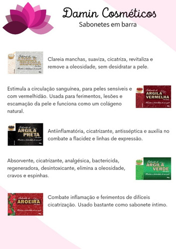 Imagem 3 de 4 de Sabonete Aroeira - Kit 6 Unidades