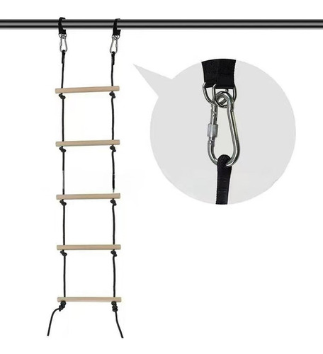 Escalera De Cuerda Para Escalar, De Escalada Para Niños