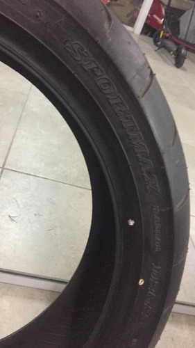 Cubierta Trasera Dunlop Sportmax 180/55/17 Yamaha Pergamino