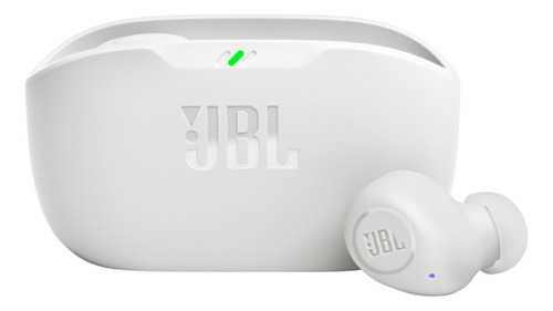 Audífonos Jbl Wave Buds Inalámbricos In Ear 32h Color Blanco