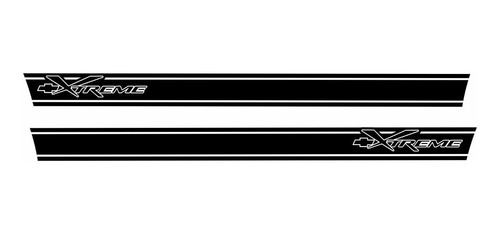 Faixa Lateral Corsa Picape Extreme Adesivo Chevrolet Imp124