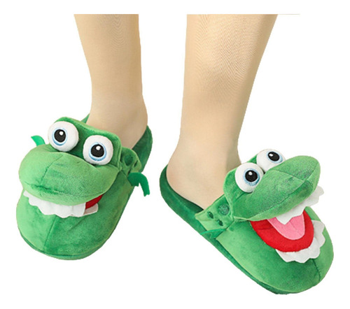 Cálido Cocodrilo Chanclas-cocodrilo Invierno Zapatillas Niño