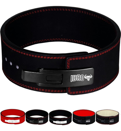 Ibro Powerlifting Lever Gym Belt Power 10mm Extreme Heavy Du