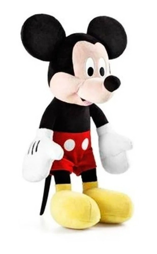 Boneco De Pelúcia Mickey Mouse 30cm Anti Alérgico