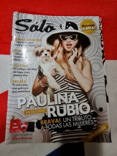 Paulina Rubio Revistas De Coleccion Mexicana