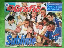 Comprar El Grafico 4110 14\u002F7\u002F1998 Francia Campeon Talleres Sube A 1°