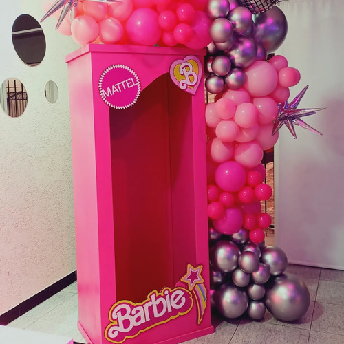 Alquiler Caja Barbie Eventos 15 Fiesta Egresados Cumpleaños