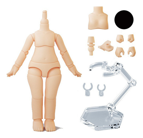 Cuerpo De Muñeca De 9.6cm + Accesorios For Gsc, 1/12 Bjd