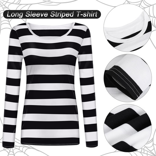 Conjunto De Disfraz De Ladrón For Mujer, Accesorios De