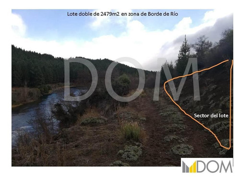 Imagen 8 de 16 de Lote Doble En Esquina Sobre Borde De Río, En Una Zona Muy Tranquila. Apto Emprendimiento Turístico. - Meliquina