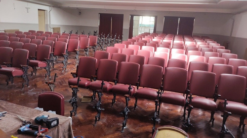 Imagen 2 de 5 de Retapizado De Butacas De Sala De Cine, Teatros Auditorio
