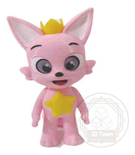 Imagen 1 de 6 de Pinkfong (baby Shark) - Juguete - Figura - Impresión 3d